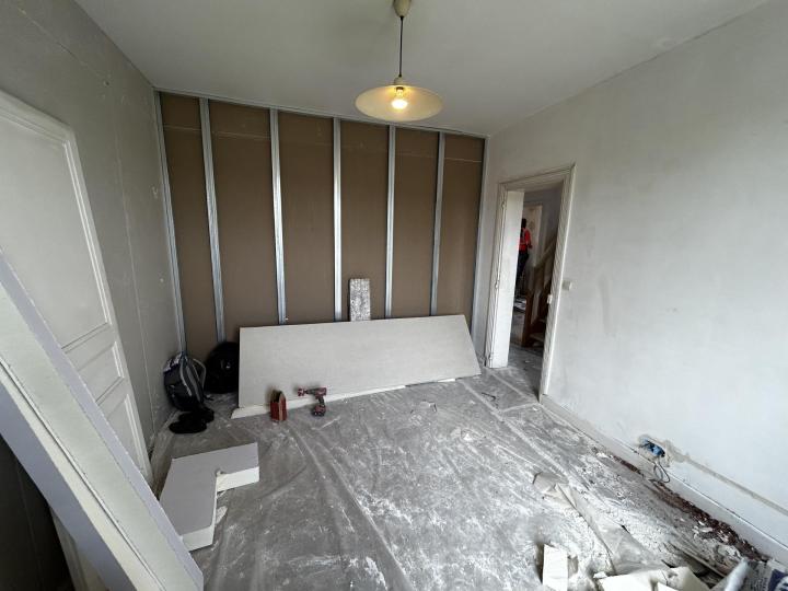 Isolation des murs Montrouge